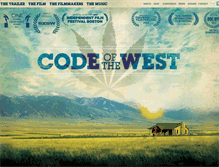 Tablet Screenshot of codeofthewestfilm.com